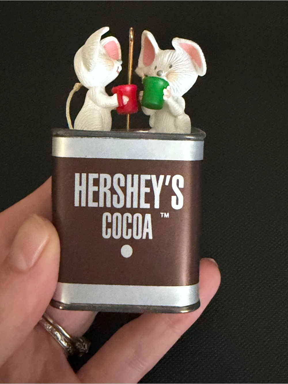 Hallmark Hershey’s Ornament NIB Christmas vintage